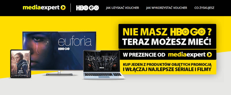 Media Expert voucher HBO GO