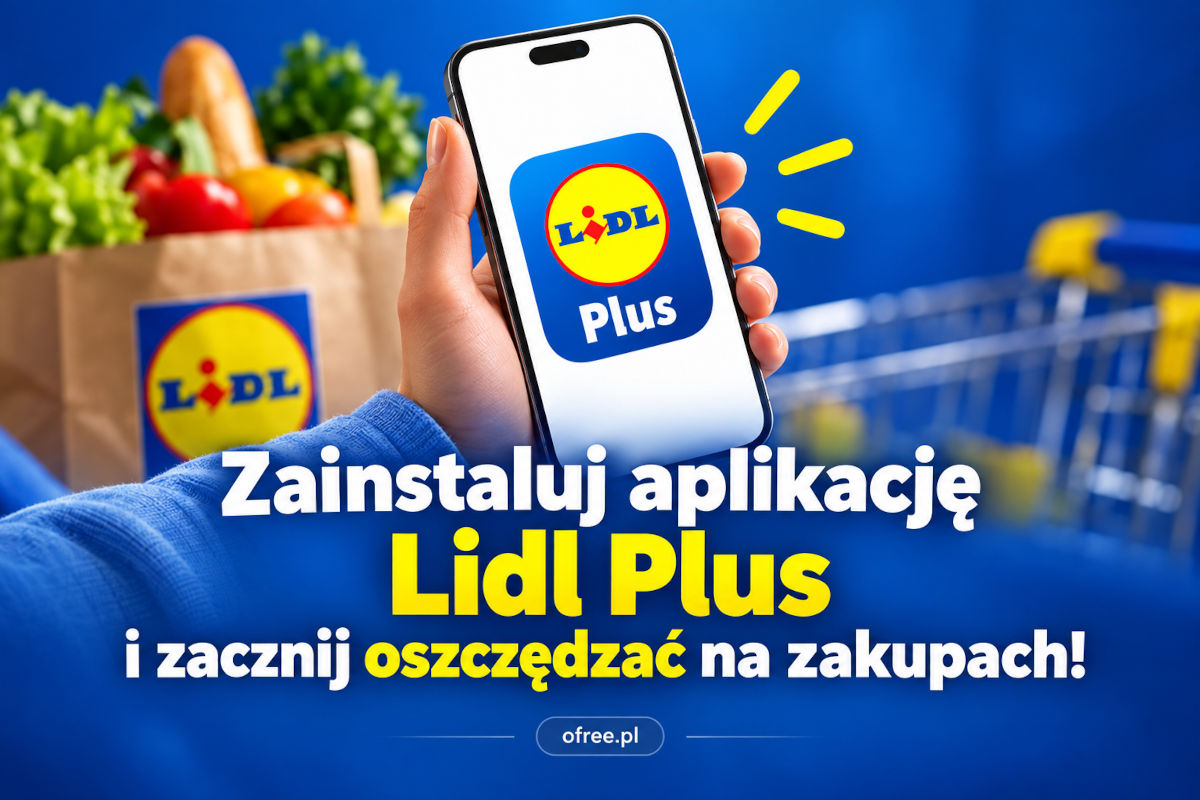 Aplikacja Lidl Plus program lojalnościowy