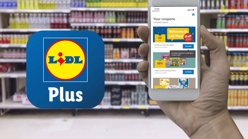 Lidl Plus aplikacja i karta lojalnościowa