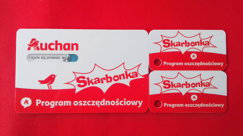 Auchan Karta Skarbonka program lojalnościowy