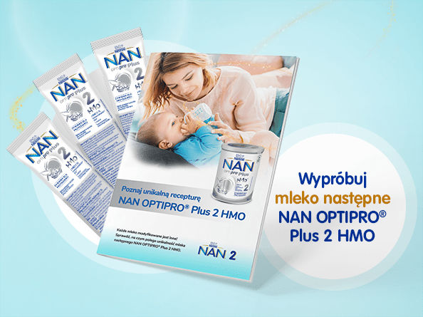 Próbki mleka dla niemowląt Nan Optipro Plus 2 HMO