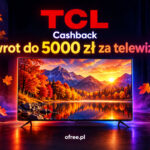 TCL cashback 2026: telewizor i zwrot do 5000 zł