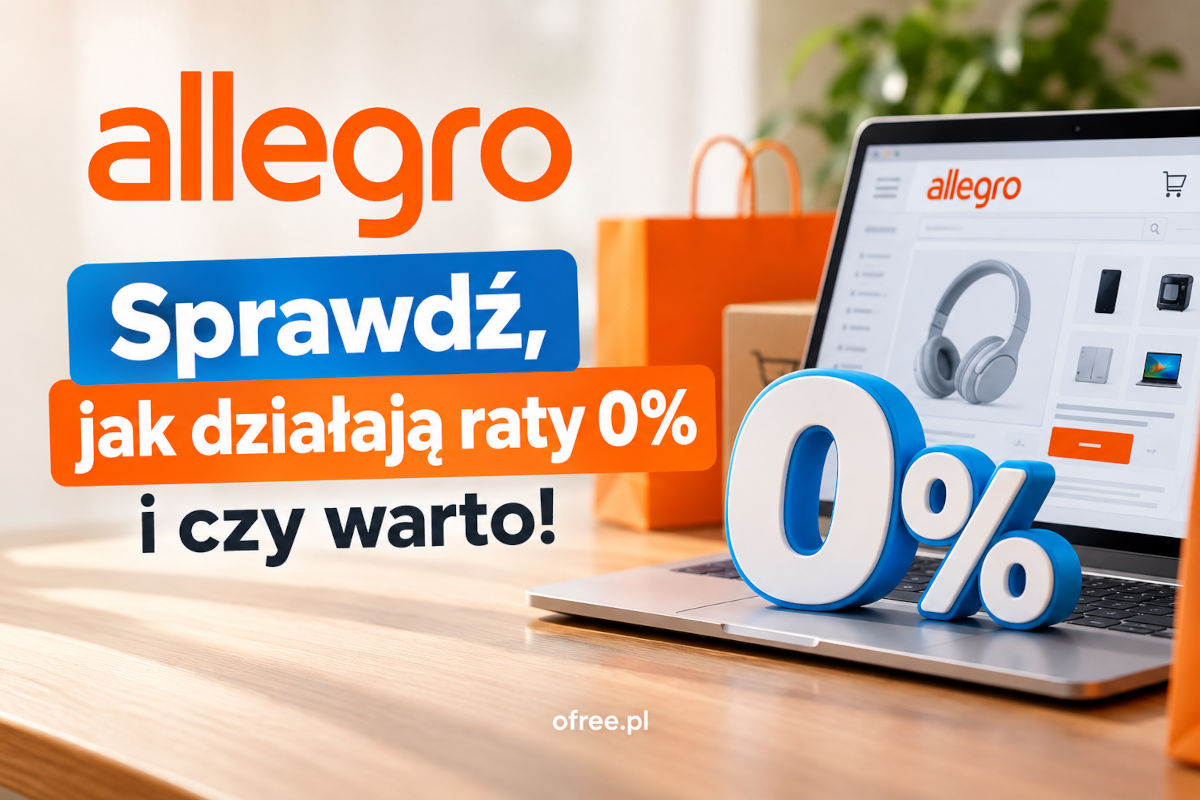 Allegro raty 0% dla klientów