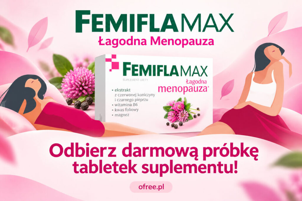Femiflamax darmowa próbka suplementu na menopauzę dla kobiet