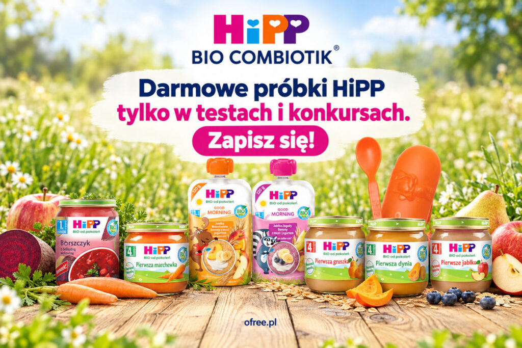 Darmowe próbki HiPP BIO słoiczki